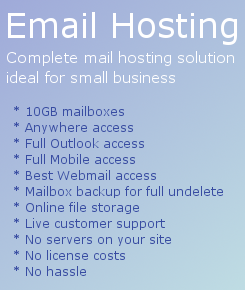 Click for Email Hosting